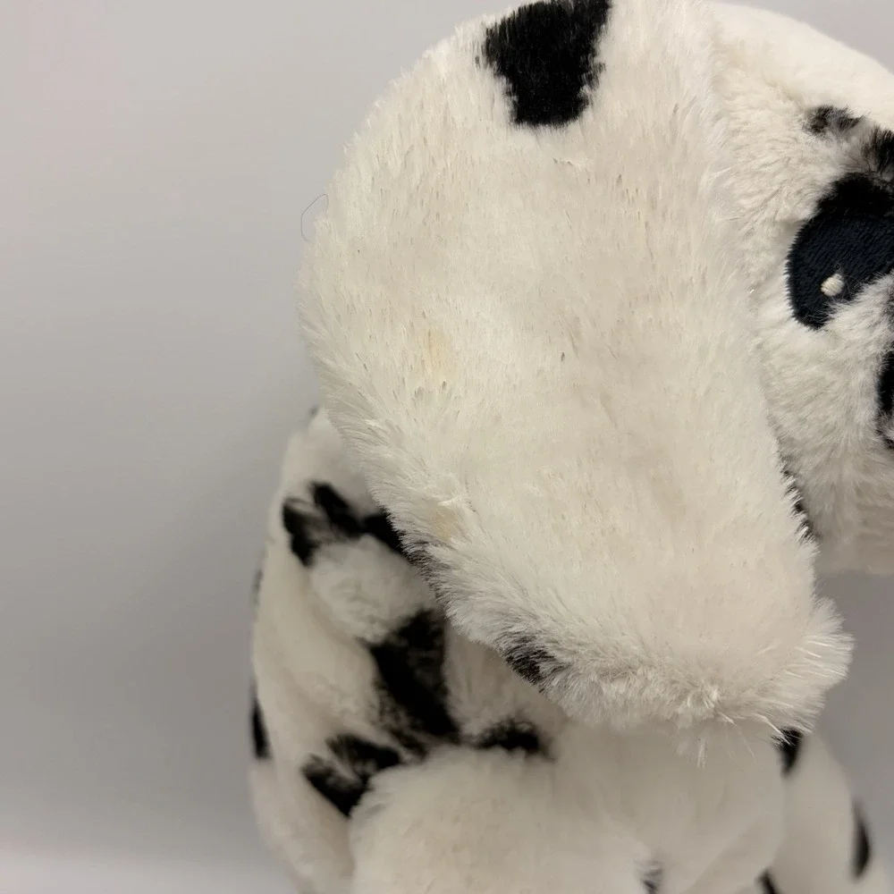 IKEA‎ Plush Dog Dalmatian Gosig Vovven Black White Spotted Floppy